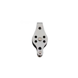 Heavy Duty Single Pulley Block Stainless Steel Hardware Single Wheel Pulley Nylon Sailboat Pulley