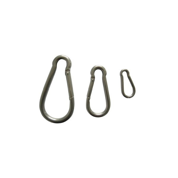 Stainless Steel Mountaineering Buckle Quick Hook Outdoor Spring Hook Dog Buckle Snap Hook
