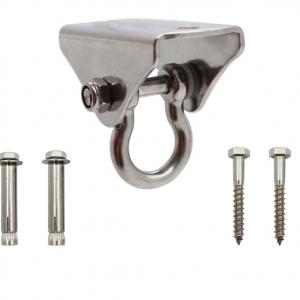 Hevy Duty Stainless Steel Wing Hanger Ceiling Swivel Hook Yoga Hammock Hanging Hook Swing Chair Accessories